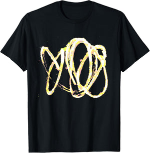 Fire Dancing Fire Spinning Fire Poi T-Shirt - T-Shirt | Black