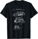 Vintage Woody Station Wagon Shirt - Woodie Automobile Car T-Shirt - T-Shirt | Black