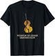 Funny Bluegrass Upright Bass Shirt T-Shirt - T-Shirt | Black