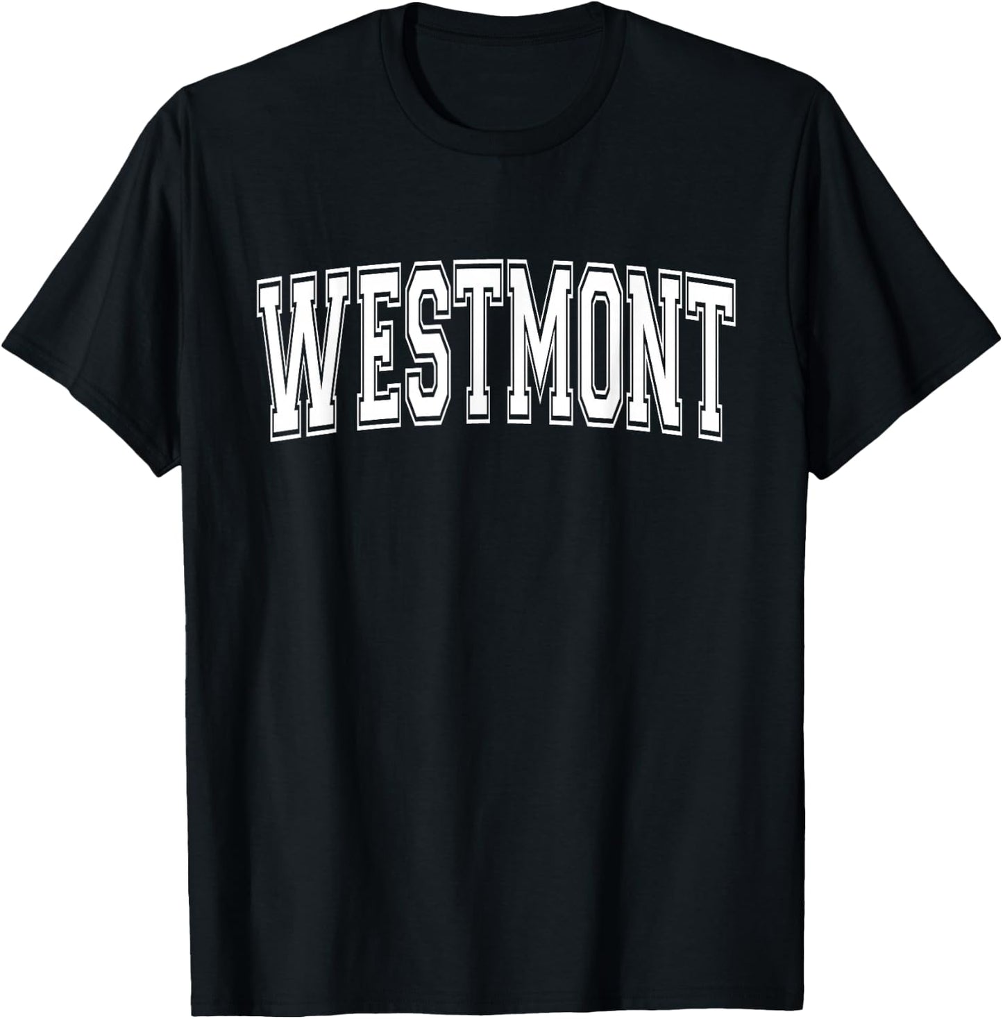 WESTMONT IL ILLINOIS USA Vintage Sports Varsity Style T-Shirt - T-Shirt | Black