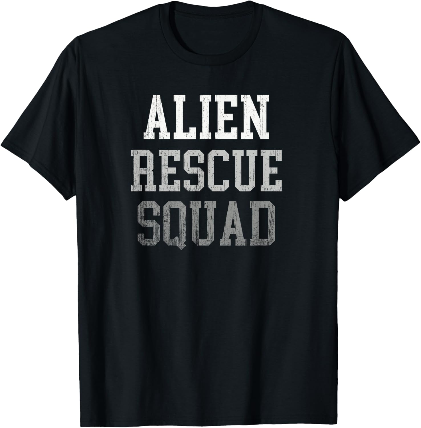 Funny Area 51 Raiding Team Space Force Alien Rescue Squad T-Shirt - T-Shirt | Black
