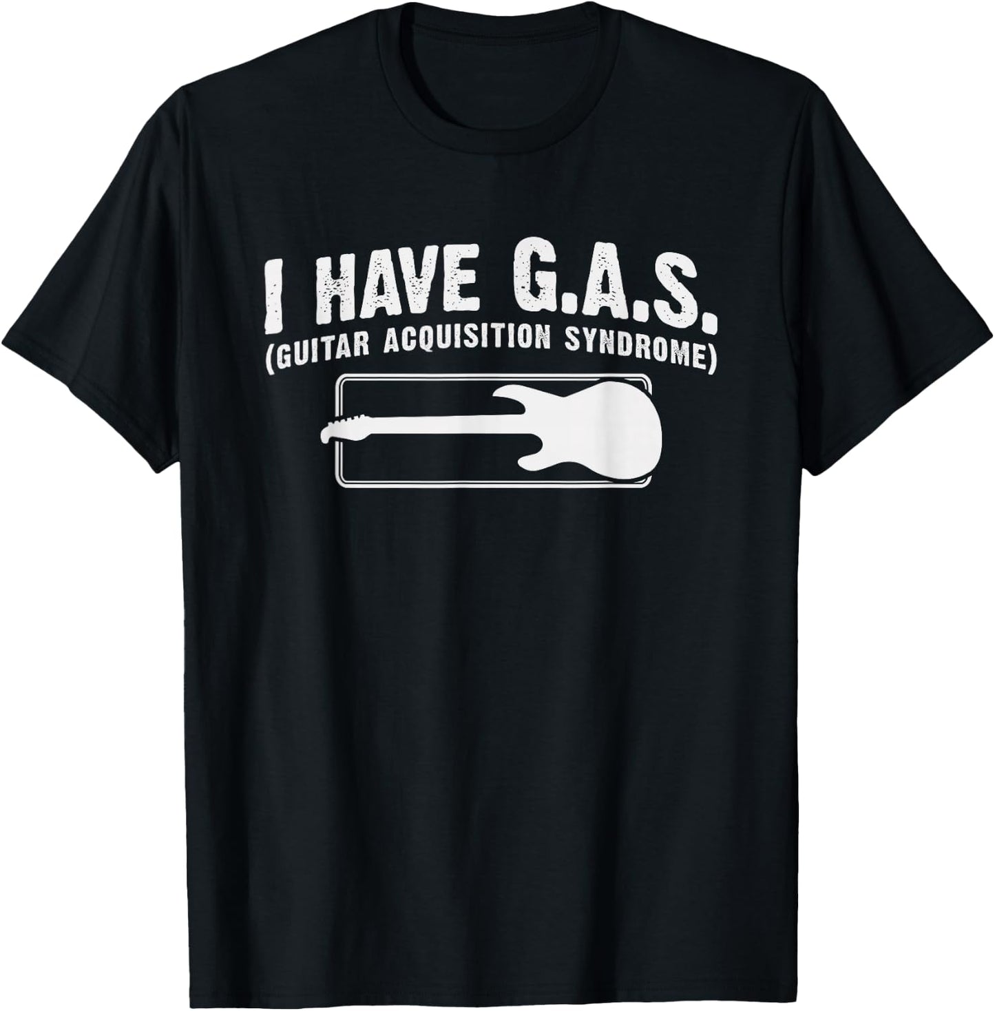 I Have Gas Funny Guitar Player Collector Music Musician Gift T-Shirt - T-Shirt | Black