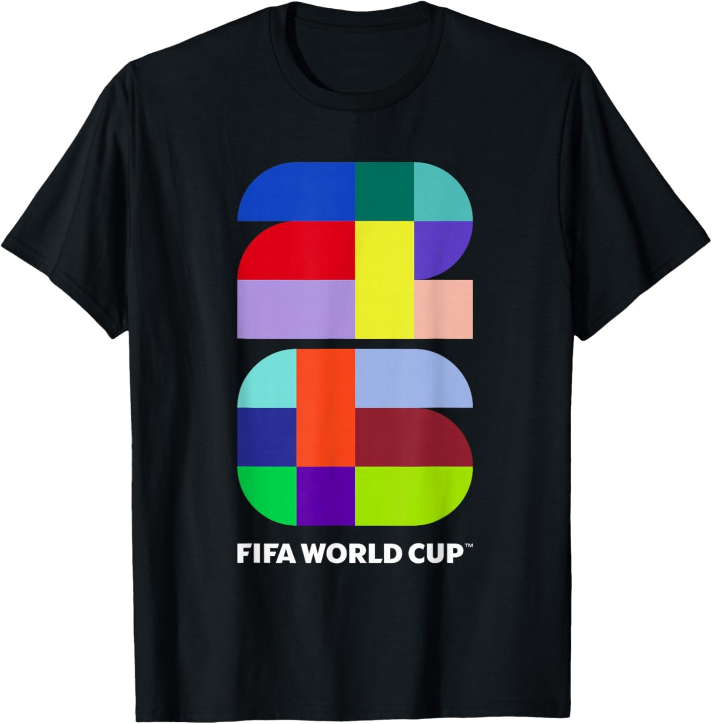FIFA World CUP26 FIFA Host Country Logo Color T-Shirt - T-Shirt | Black