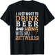 Rottweiler Dad Shirt Funny Father's Day Rottie Dog Beer T-Shirt - T-Shirt | Black