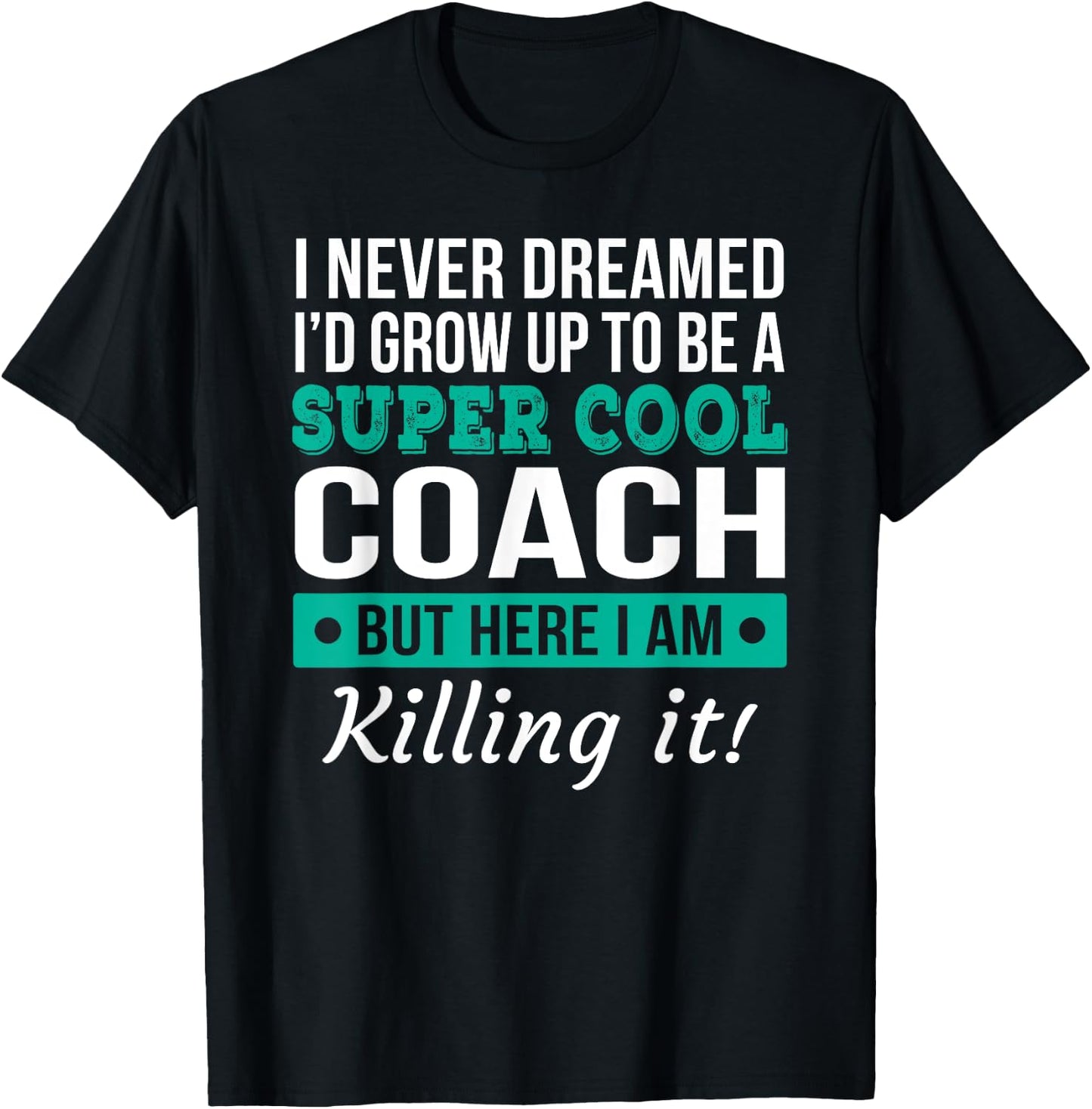 Funny Coach Appreciation Thank You Gift Small T-Shirt - T-Shirt | Black
