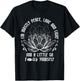 I'm Mostly Peace Love And Light Yoga Meditation T-Shirt - T-Shirt | Black