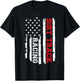 Dirt Track Racing American Flag T-Shirt - T-Shirt | Black