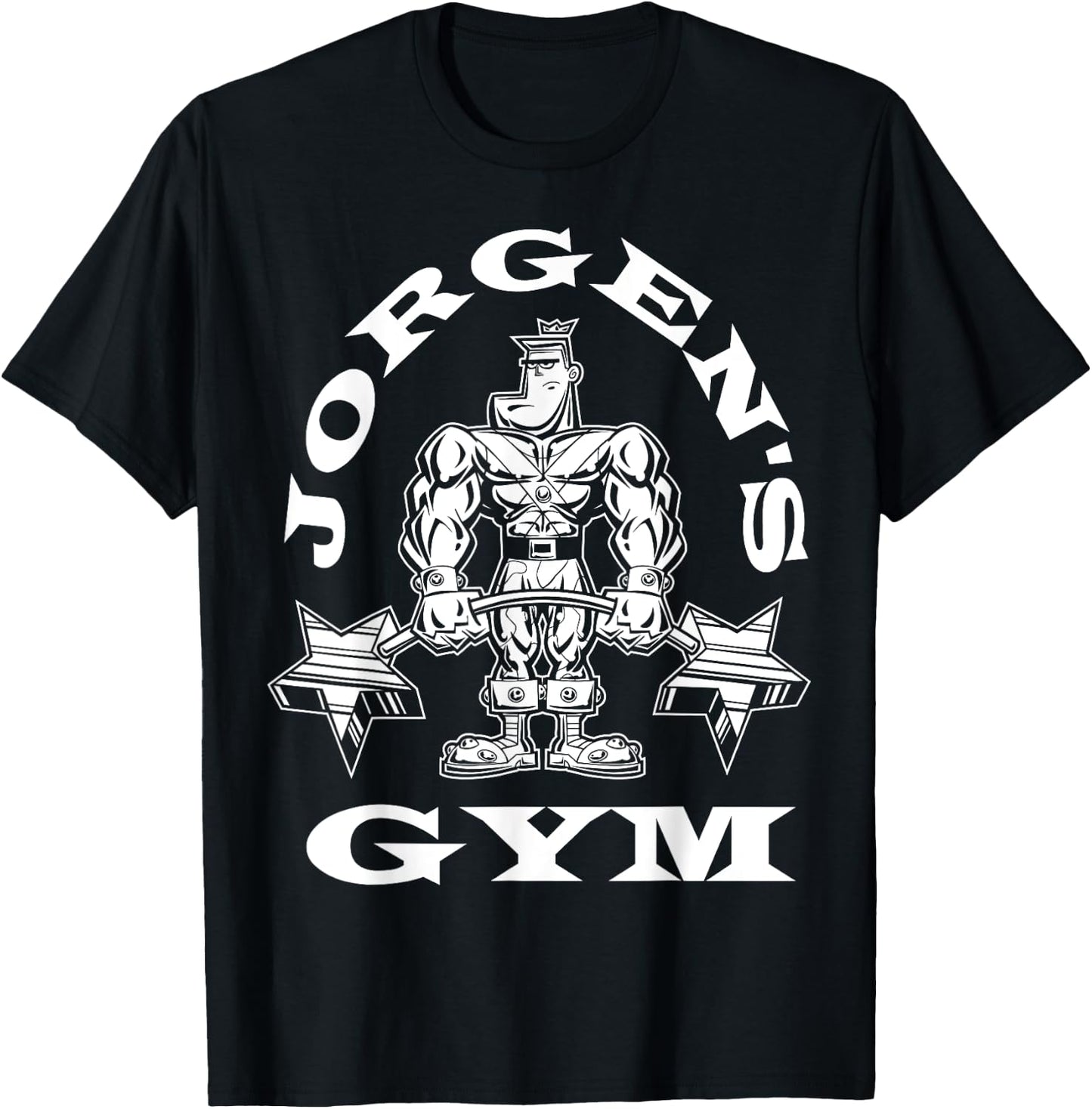 Fairly Odd Parent's Jorgen Von Strangle Gym T-Shirt - T-Shirt | Black