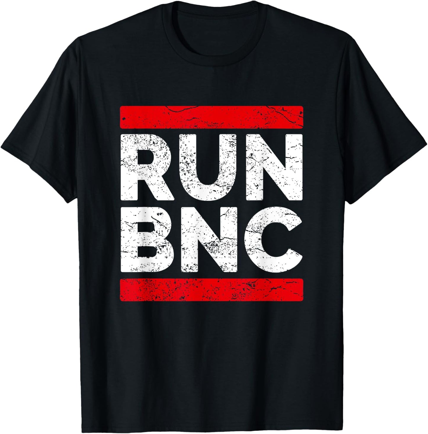 RUN BNC Funny Audio Engineer / Sound Engineer T-Shirt - T-Shirt | Black