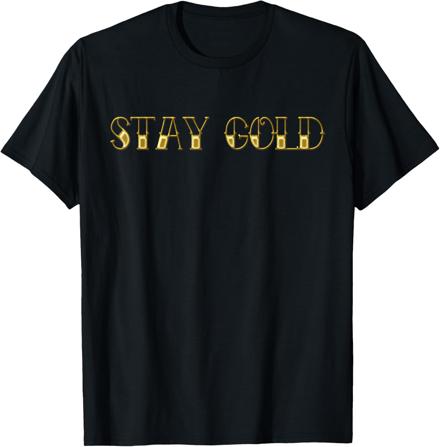 Stay Gold Ponyboy Outsider T Shirt T-Shirt - T-Shirt | Black