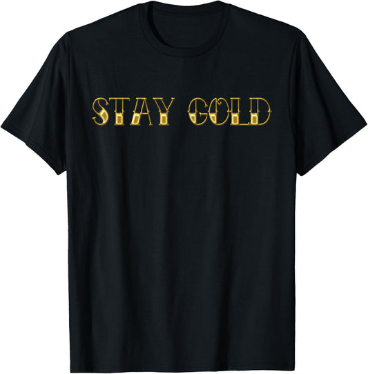Stay Gold Ponyboy Outsider T Shirt T-Shirt - T-Shirt | Black