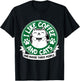 I Like Coffee and Cats and Maybe 3 People Funny Pet Lover T-Shirt - T-Shirt | Black