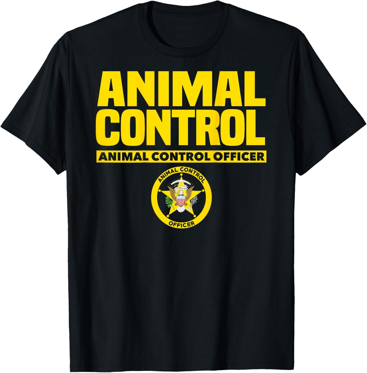 Animal Control Officer Public Safety Uniform Patrol T-Shirt - T-Shirt | Black