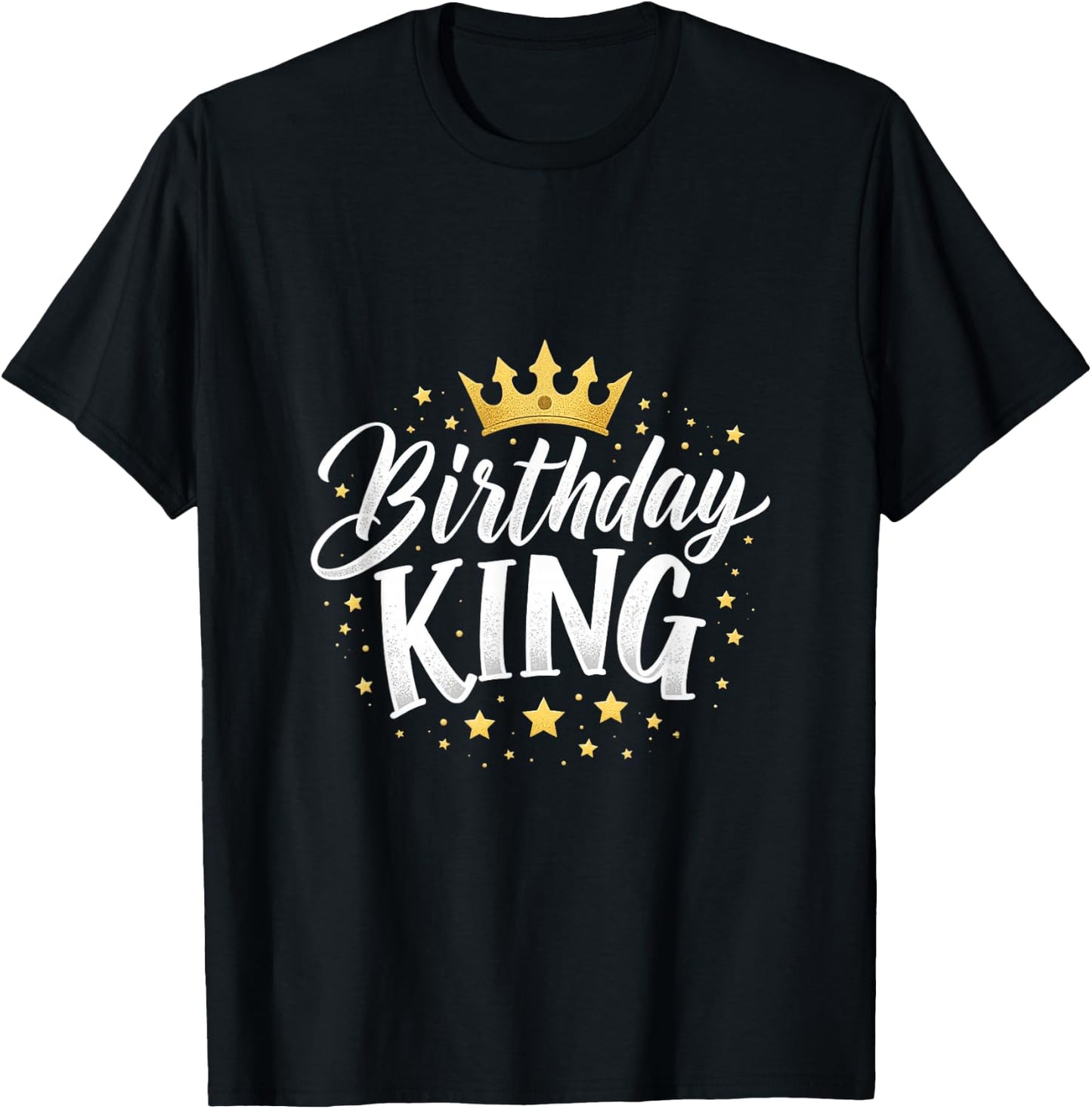 Birthday King T-Shirt - T-Shirt | Black