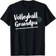 Volleyball Grandpa T-Shirt - T-Shirt | Black