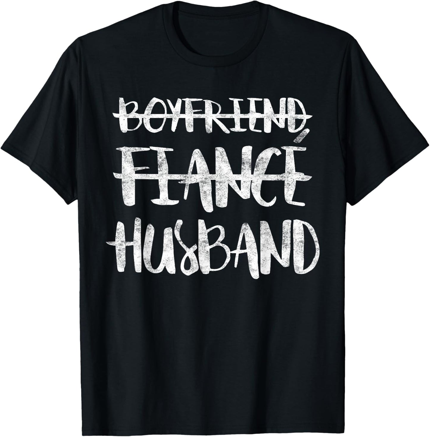 Boyfriend Fiance Husband Married Man Wedding Shirt T-Shirt - T-Shirt | Black