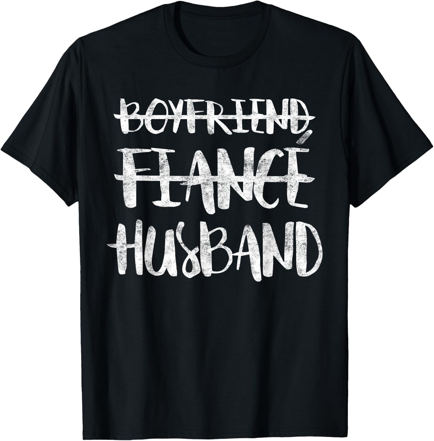 Boyfriend Fiance Husband Married Man Wedding Shirt T-Shirt - T-Shirt | Black
