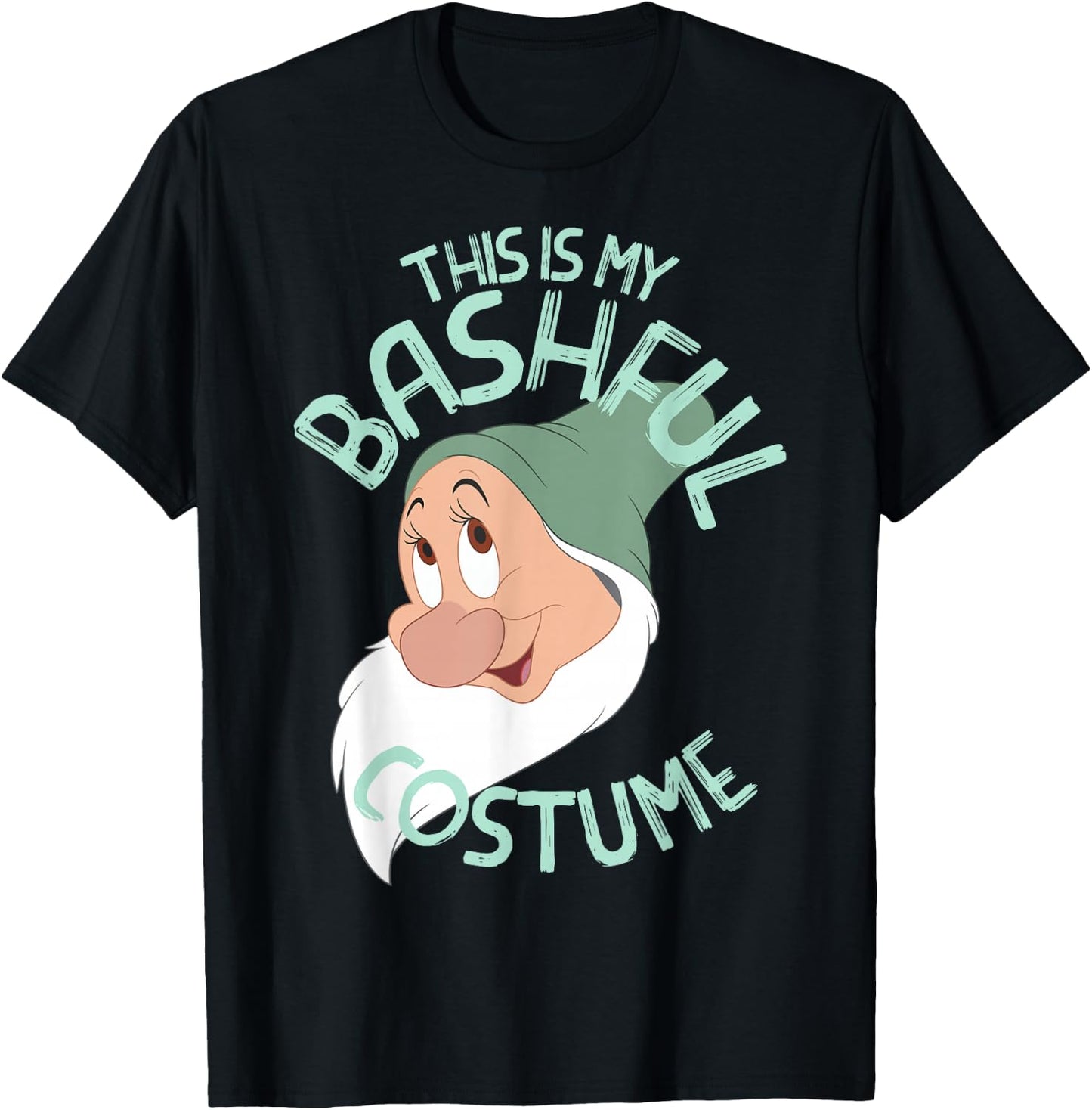 Disney Snow White This Is My Bashful Costume Halloween T-Shirt - T-Shirt | Black