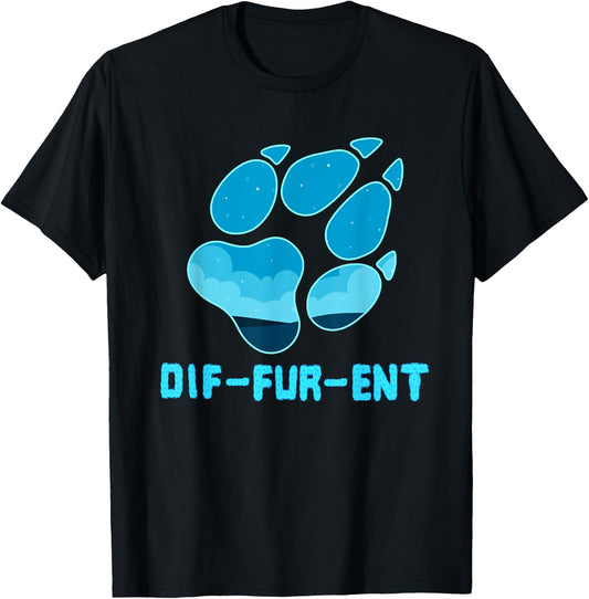 Furry Fandom Shirt by Crush Retro - Adults, Kids - Black - Modern - Cosplay, Retro - - Small - Short Sleeve - - Classic Fit - Machine Wash T-Shirt - T-Shirt | Black