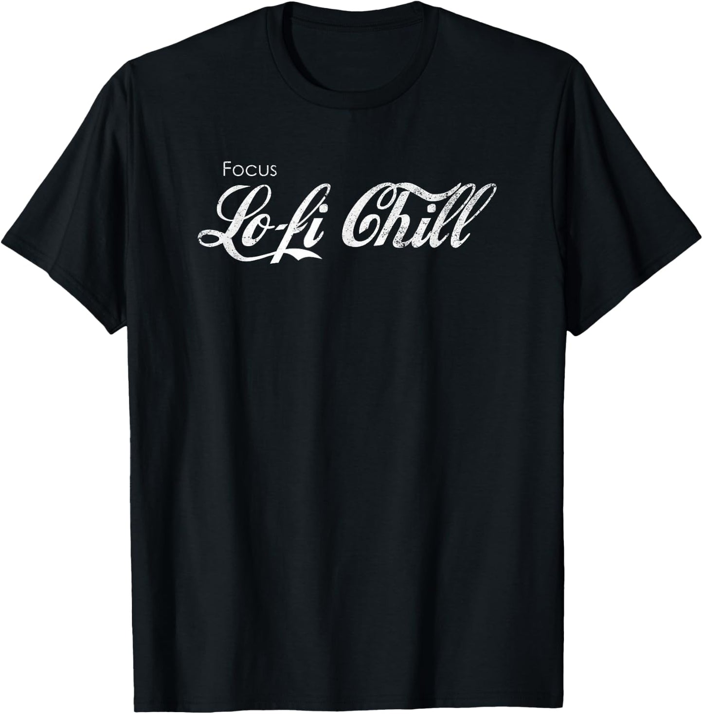 Lo-fi Chill Classic | Lo-fi and Chill Hip Hop Shirt T-Shirt - T-Shirt | Black