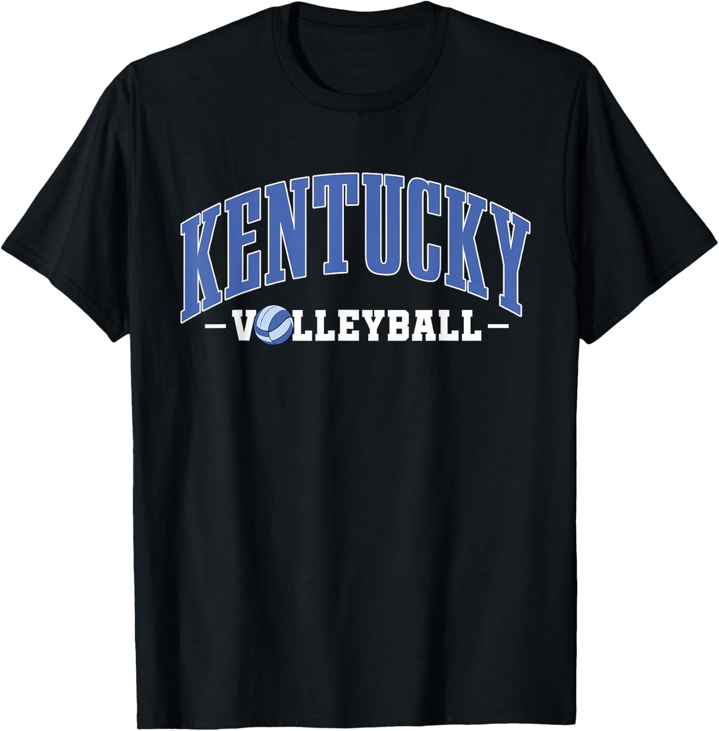 Kentucky Volleyball Bluegrass State Sports T-Shirt - T-Shirt | Black