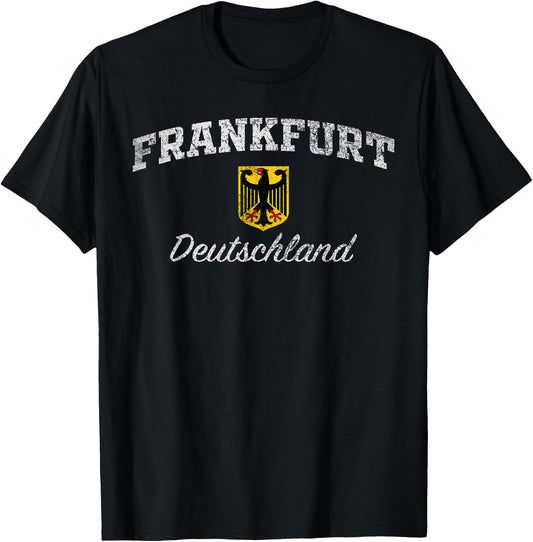 Frankfurt Germany / Deutschland T-Shirt - T-Shirt | Black