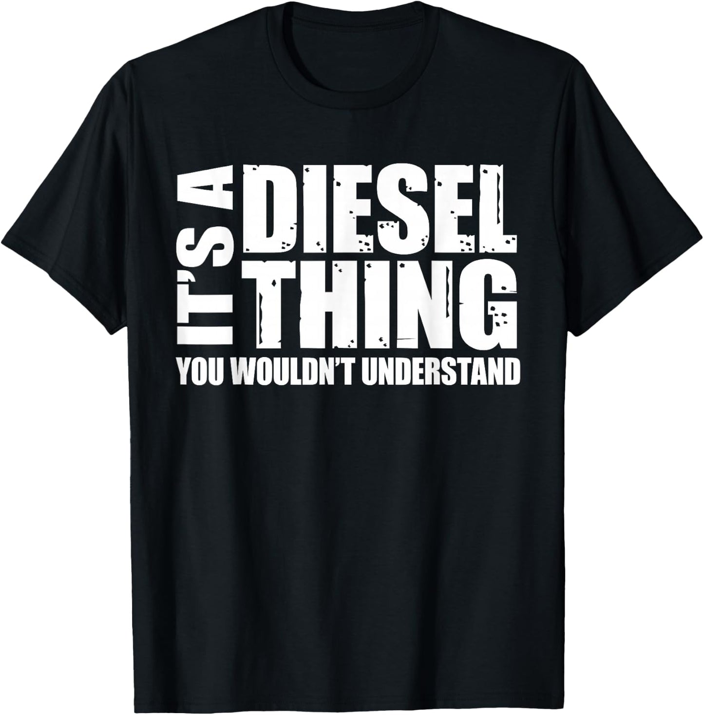 It's A Diesel Thing, Diesel Truck Gift Roll Coal Smoke Gift T-Shirt - T-Shirt | Black