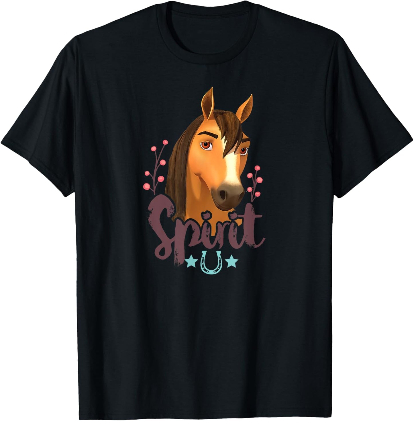 DreamWorks Spirit Riding Free T-Shirt - T-Shirt | Black