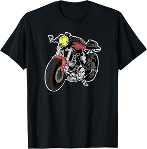 Cafe Racer T-Shirt - T-Shirt | Black