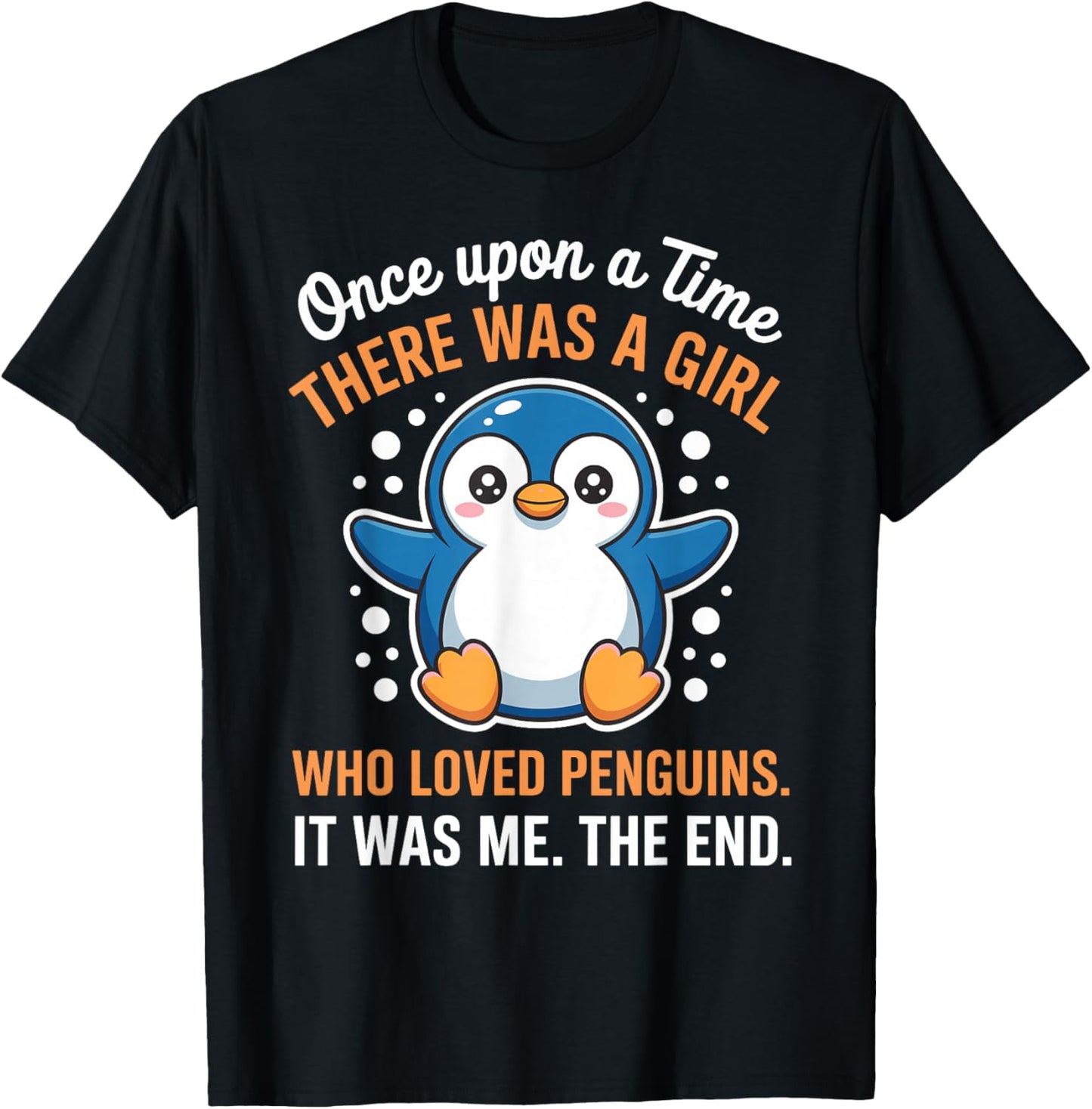 Once Upon A Time Penguin T-Shirt - T-Shirt | Black