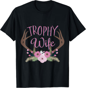 Best Price Trophy Wife Deer Hunter T-Shirt - T-Shirt | Black