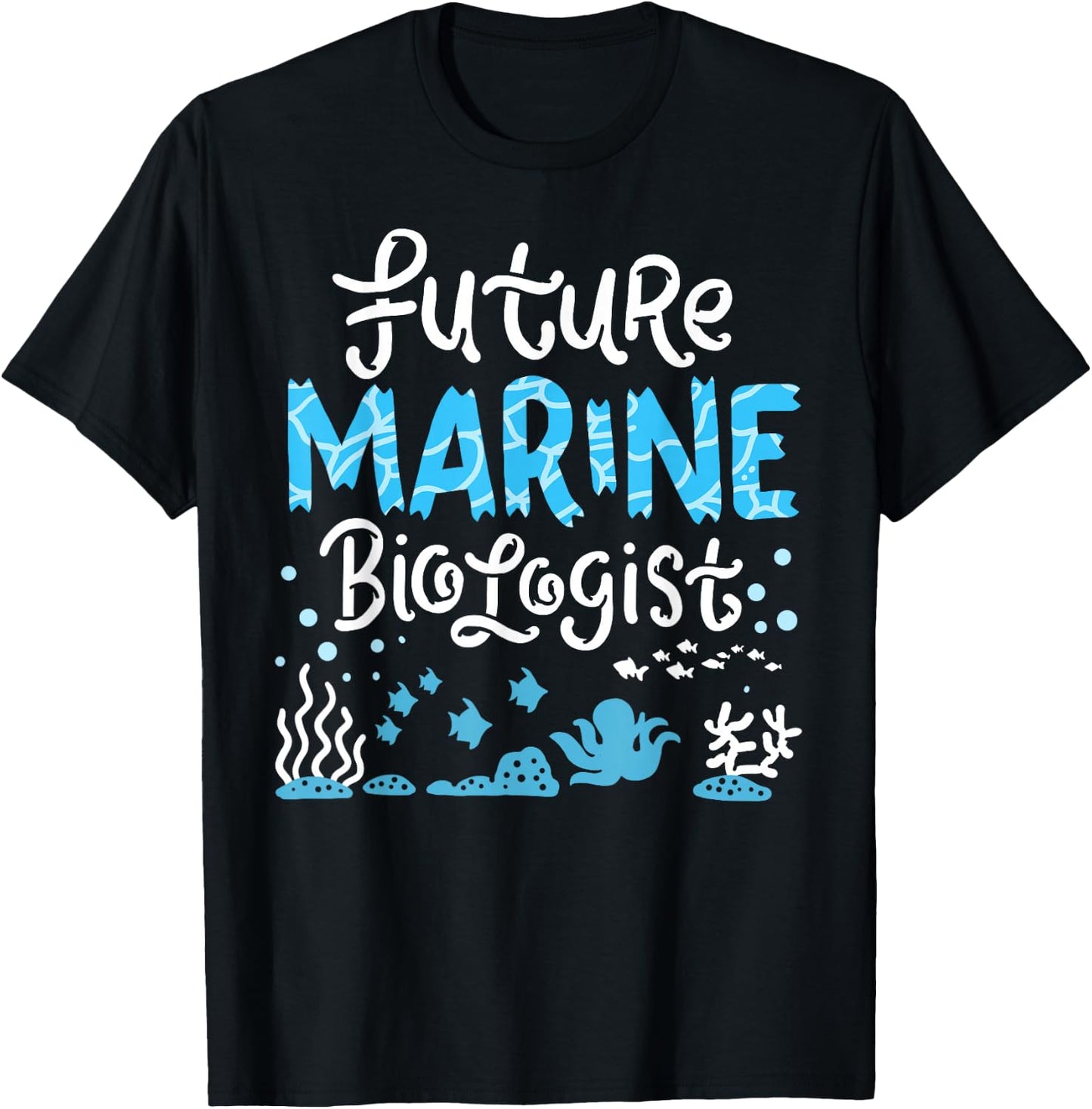 Future Marine Biologist Student T-Shirt - T-Shirt | Black