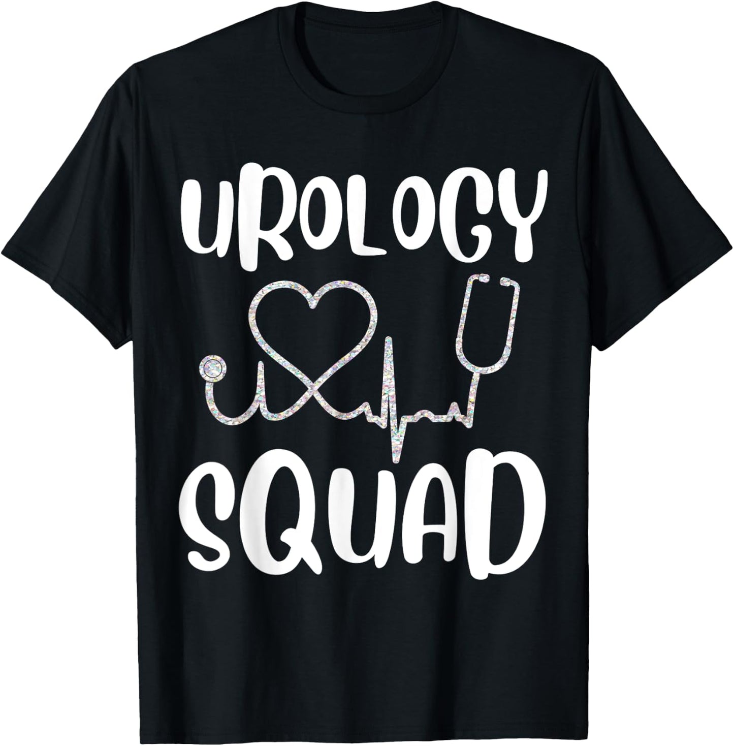 Urology Squad Funny Cute Urologist Nurse Doctor Gift T-Shirt - T-Shirt | Black