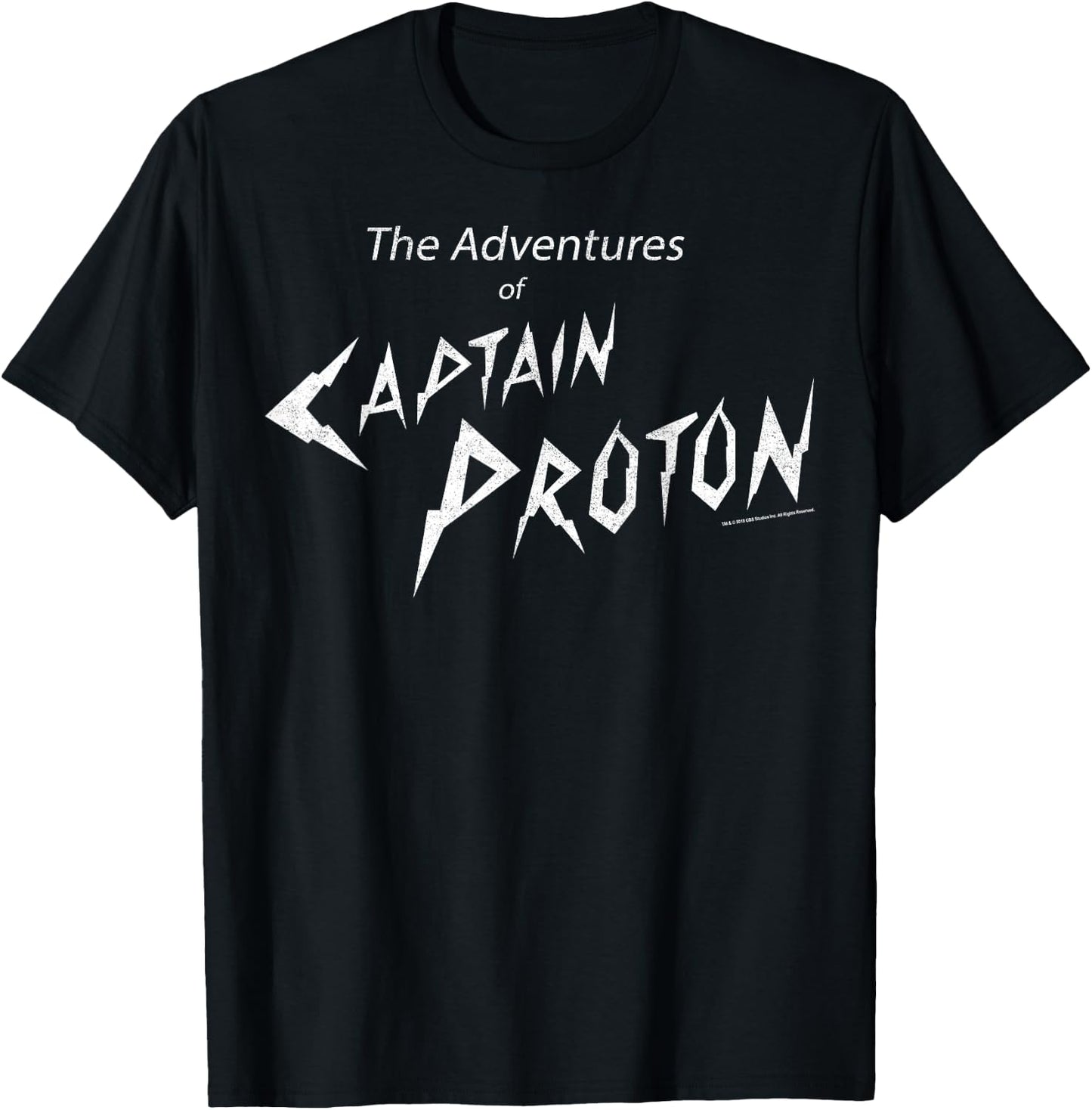 Star Trek Voyager Captain Proton Adventures T-Shirt - T-Shirt | Black