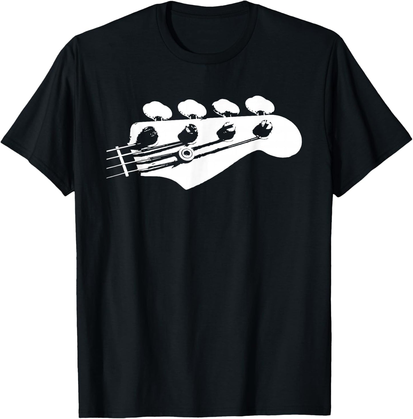 Bass Guitar Player Bassist Gift T-Shirt - T-Shirt | Black