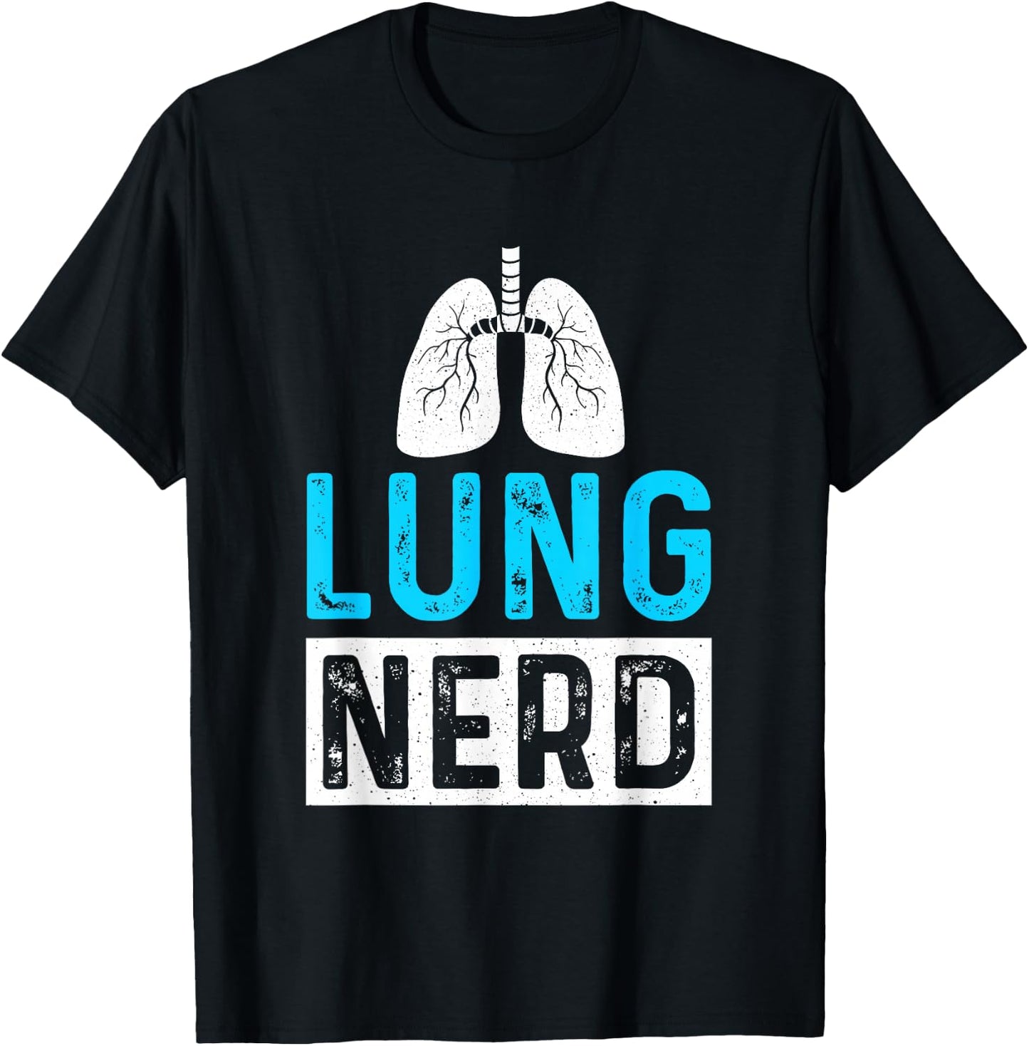 SHIRTSIDE Respiratory Therapist RT Gifts - Men's Black Cotton - Short Sleeve - Small - Fun Respiratory Therapist Design T-Shirt - T-Shirt | Black