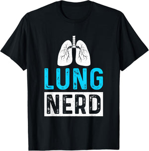 SHIRTSIDE Respiratory Therapist RT Gifts - Men's Black Cotton - Short Sleeve - Small - Fun Respiratory Therapist Design T-Shirt - T-Shirt | Black