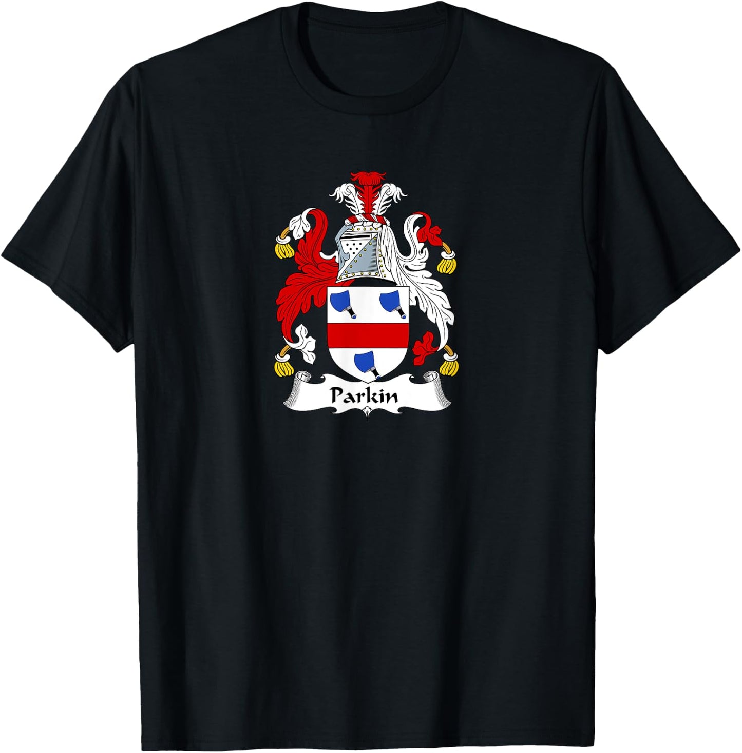 Parkin Coat of Arms - Family Crest Shirt T-Shirt - T-Shirt | Black