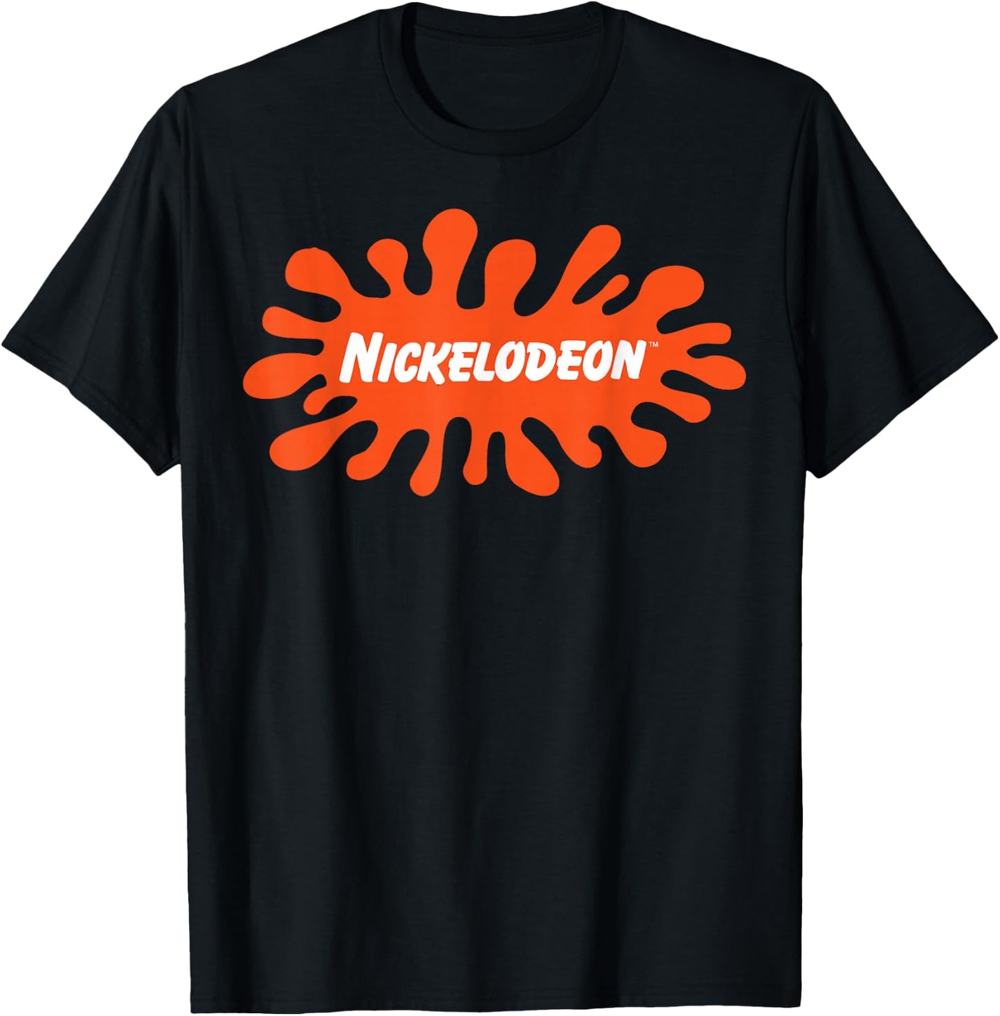 Nickelodeon Splat Logo T-Shirt - T-Shirt | Black