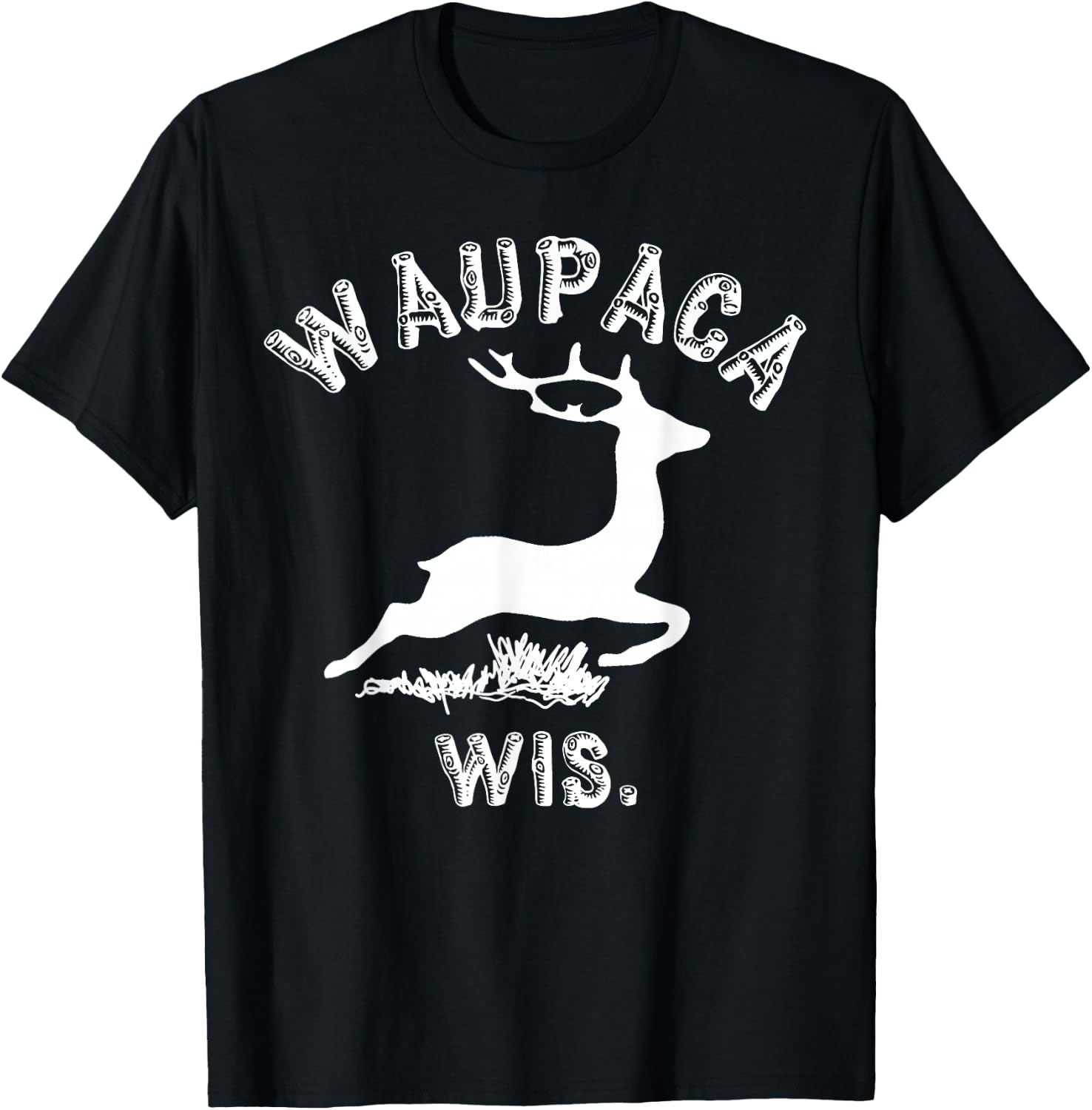 Dustin Nerdy Vintage Waupaca Stranger Fan Gift T-Shirt - T-Shirt | Black