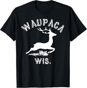 Dustin Nerdy Vintage Waupaca Stranger Fan Gift T-Shirt - T-Shirt | Black