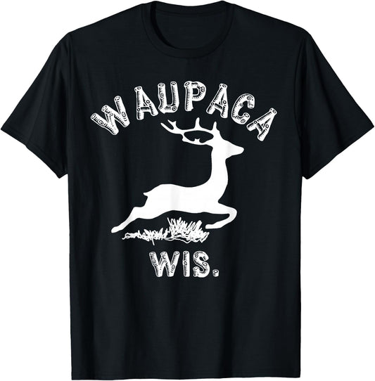 Dustin Nerdy Vintage Waupaca Stranger Fan Gift T-Shirt - T-Shirt | Black