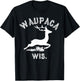 Dustin Nerdy Vintage Waupaca Stranger Fan Gift T-Shirt - T-Shirt | Black