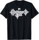 MTV Headbangers Ball: Classic Fit, Round Neck, Short Sleeve Black Metal Text T-Shirt - T-Shirt | Black