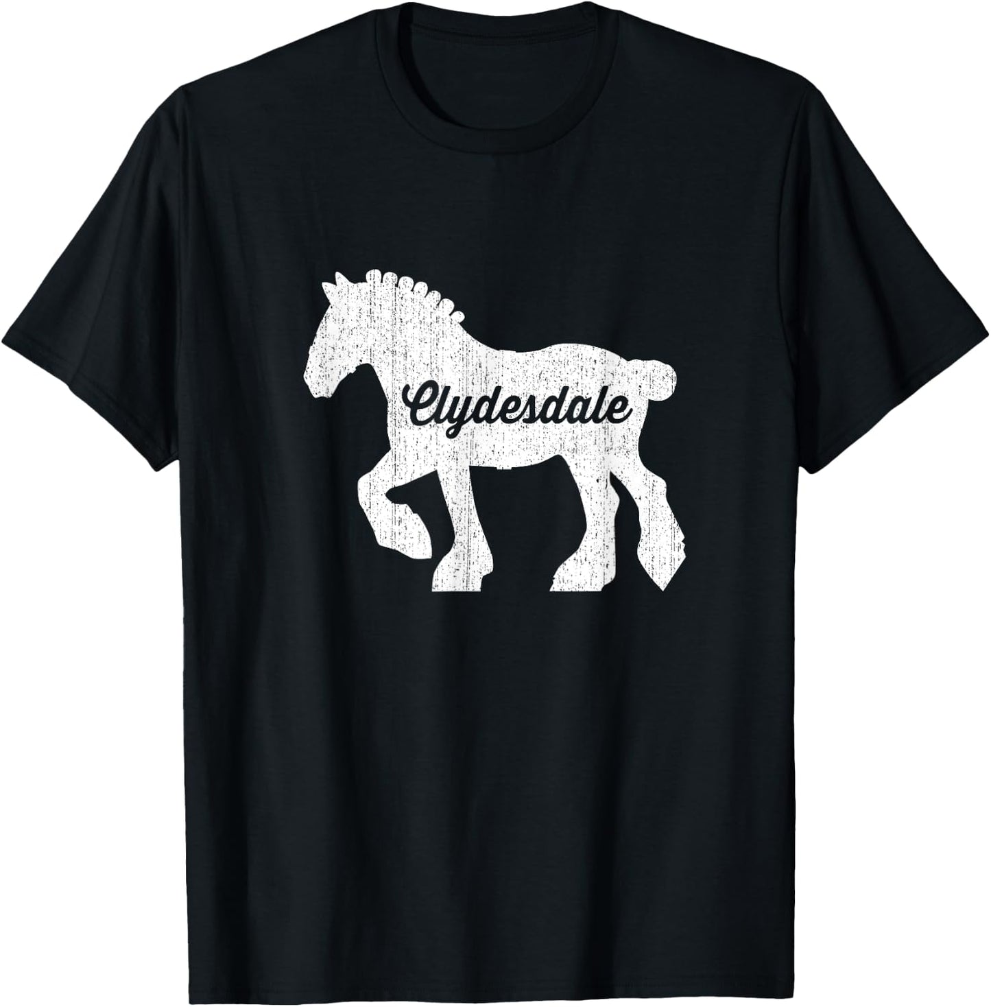 Clydesdale Draft Horse Shirt T-Shirt - T-Shirt | Black