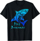 Dive Bahamas Tribal Shark Vintage Vacation Gift T-Shirt - T-Shirt | Black