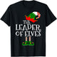 The Leader of Elves Matching Family Group Gift Elf Christmas T-Shirt - T-Shirt | Black