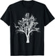 Oak Tree Design For Nature Lovers & Tree Huggers T-Shirt - T-Shirt | Black