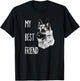 My Best Friend German Shepherd Dog T-Shirt - T-Shirt | Black