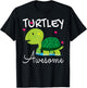 I Love Turtles - Turtley Awesome Shirt for Kids,Girls T-Shirt - T-Shirt | Black